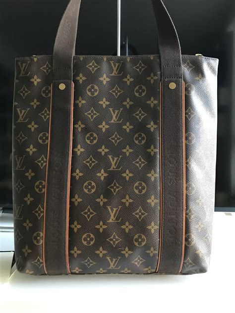 lv monogram canvas cabas.